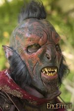 Carnal Orc with Hair Mask - Red