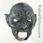 Beastial Orc Mask - Blue