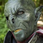 Feral Orc Mask - Green