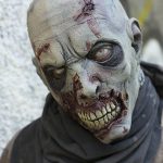 Scarface Zombie Mask - Gray