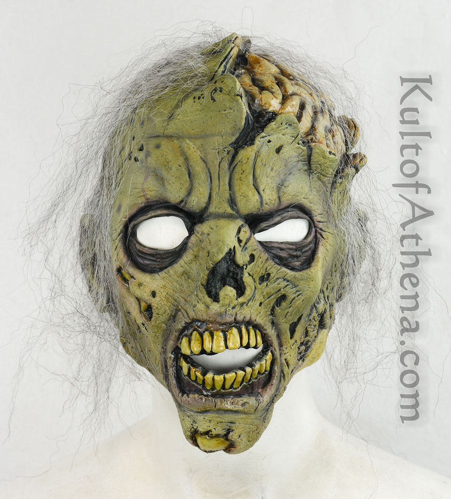 Zombie Mask with Hair