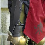 Ratio Leg Protection Set - Leather and Plate Armor - 19 gauge steel