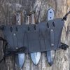 Epic Armoury Throwing Knife Holder for 3 Foam Throwing Knives - Black