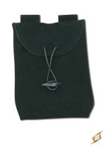 Suede Pouch - Small - Black