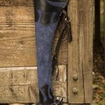 Rangers Leather Quiver - Black & Blue