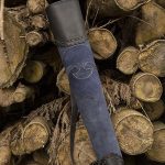 Archers Leather Quiver - Black & Blue