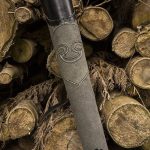 Archers Leather Quiver - Black & Grey