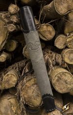 Archers Leather Quiver - Black & Grey