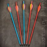 Aluminum Shaft Crossbow Bolts (x5) - 17''