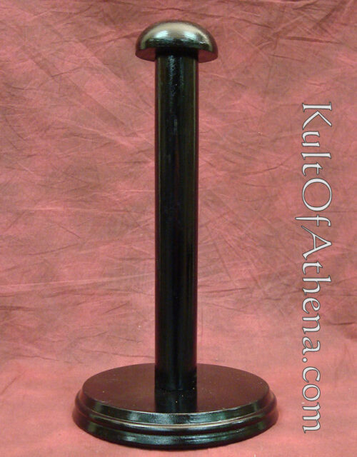 Wood Helmet Stand