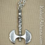 Double Axe Pendant