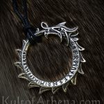 Jormungand Ouroboros Viking Pendant