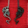 Draconic Tryst - Set of Interlocking Pendants