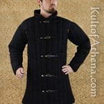 Medieval Light Gambeson - Black