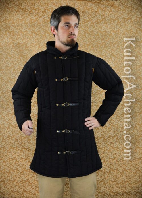 Medieval Light Gambeson - Black