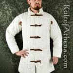 Medieval Light Gambeson - Natural