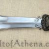 Chinese Folded Steel Double Hook Polearm