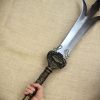 Chinese Folded Steel Double Hook Polearm