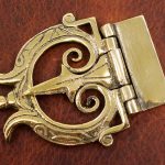 Roman Herculaneum Legionary Buckle - Brass