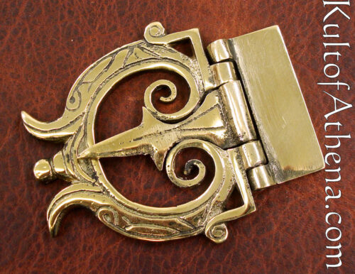 Roman Herculaneum Legionary Buckle - Brass