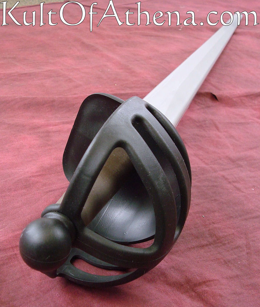 Rawlings Synthetic Sparring Basket Hilt - Silver Blade