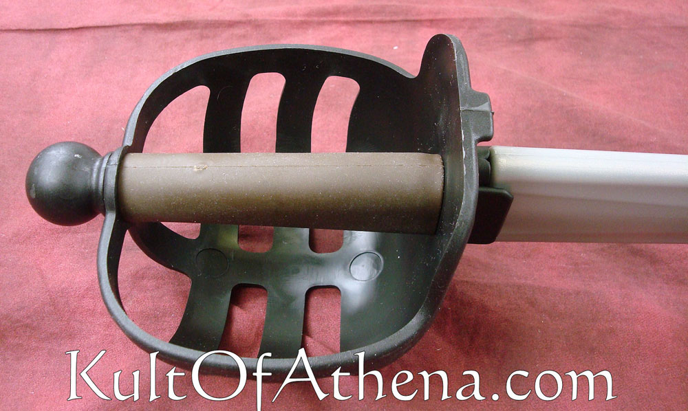 Rawlings Synthetic Sparring Basket Hilt - Silver Blade