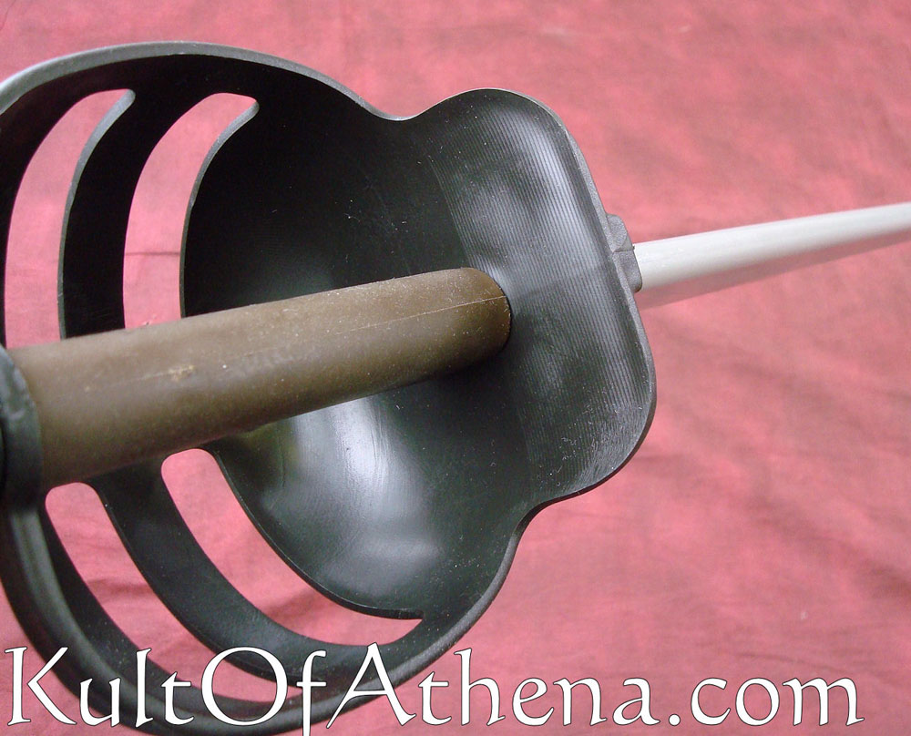 Rawlings Synthetic Sparring Basket Hilt - Silver Blade