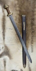 Viking Jarl Sword with Damascus Blade