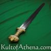 The Fetter Lane Sword - 8th Century Saxon Sword - Antiqued Brass Hilt