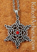 Celtic Star Pendant and Necklace