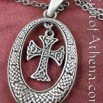 Celtic Cross Pendant and Necklace