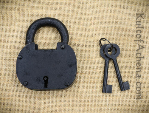 Iron Medieval Padlock