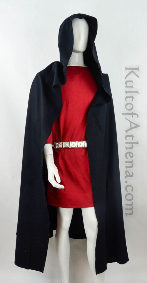 Roman Wool Paenula - Black