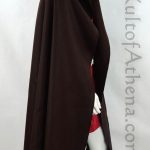Roman Wool Paenula - Dark Brown