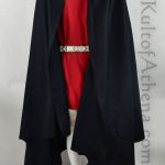 Roman Wool Sagum - Black