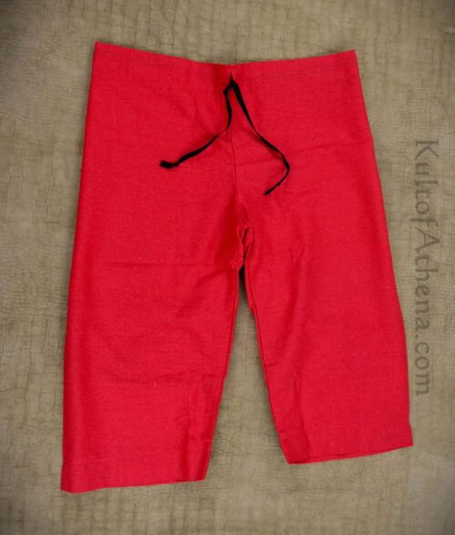 Roman Linen Braccae - Red