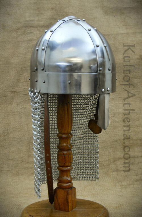Nasal Bar Spangenhelm with Aventail - 20 Gauge