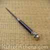 Silver Skull Carbon Fiber Sword Cane