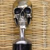 Silver Skull Carbon Fiber Sword Cane