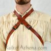 Modular Sword Scabbard - Top Grain Leather - For Swords Blades up to 31'' in Length