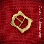 Angled Brass Buckle