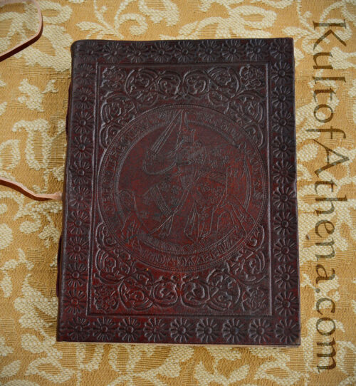 Leather-Bound Medieval Knight's Journal