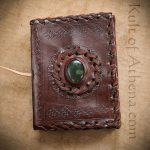 Leather-Bound Medieval Diary