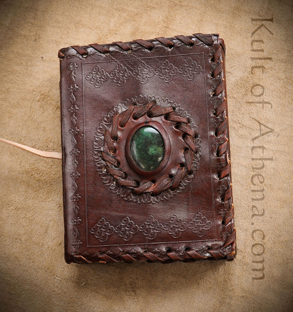 Leather-Bound Medieval Diary