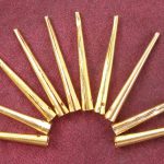 Brass Aiglets - Set of 10