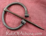 Iron Fibula with Rolled Ends