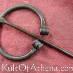 Iron Fibula with Rolled Ends