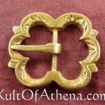 Brass Flower Buckle – Lord of Battles