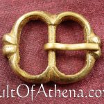 Small Two Ring Small Brass Buckle