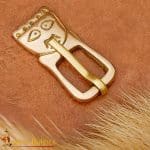 Brass Saxon King Buckle – Lord of Battles